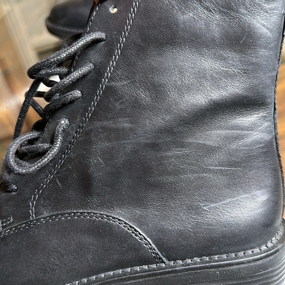 NEW MADEWELL ✨ The Evelyn Lace-Up Ankle Boot in black Size 6 - Picture 16 of 16